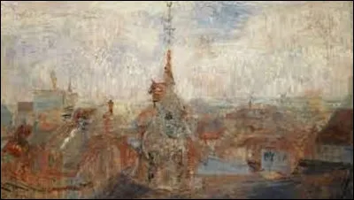 Parmi ces trois symbolistes, lequel a réalisé cette toile nommée ''Les Toits d'Ostende'' ?