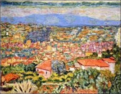 Huile sur toile réalisée en 1942, ''Vue du Cannet, toits'' est un tableau nabi. Quel artiste en est l'auteur ?