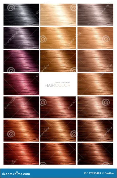 De quelle couleur sont tes cheveux ?