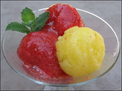 Préfères-tu le sorbet ou la glace ?
