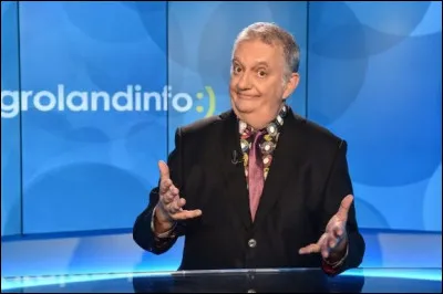 Quel est le nom de ce présentateur parodique de journal télévisé dans les émissions ayant pour cadre le Groland ?