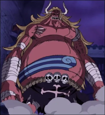 Surnommé "Le Transporteur de Continents", il est la création Spécial Zombie n°900 d'Hogback. Il a possédé l'ombre de Luffy. Qui est-il ?