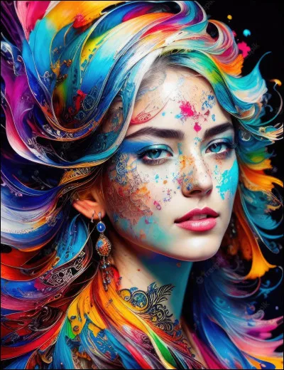 De quelle couleur sont tes cheveux ?