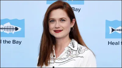 Qui est cette actrice qui joue le rôle de Ginny Weasley ?