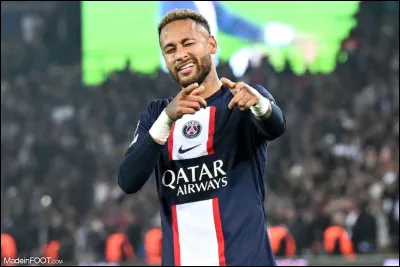 Combien de fois Neymar a-t-il fini meilleur buteur de Ligue 1 ?