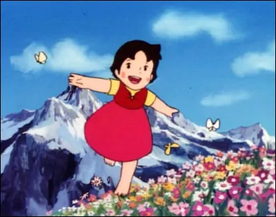 Qui est cette petite fille qui part vivre avec son grand-père dans les montagnes ?