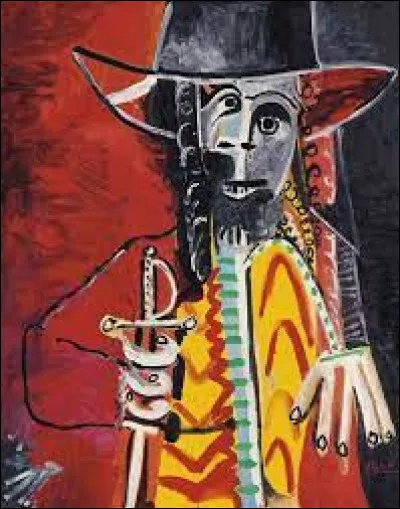 Quel peintre cubiste est lauteur de ce tableau intitulé ''L'Homme à l'épée'' ?
