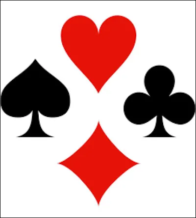 Chaque couleur accueille deux symboles : le rouge accueille le cur et le carreau, tandis que le noir accueille le trèfle et le pique. Quel symbole préfères-tu ?