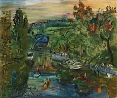 En 1934, quel fauviste a exécuté ce tableau nommé ''Aux Bords de la Seine'' ?