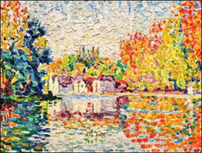 En 1899, quel pointilliste a réalisé ce tableau nommé ''La Seine à Samois'' ?