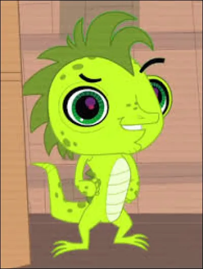 Dans "Le grand d&eacute;fil&eacute; &agrave; plumes" ou "The Big, Feathered Parade" en VO, quel est le secret de Bruce l'iguane ?