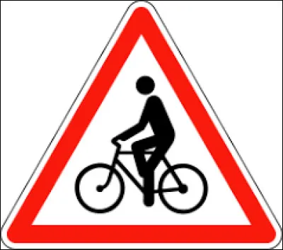 Panneau de débouché de cyclistes ! Qu'indique-t-il ?
