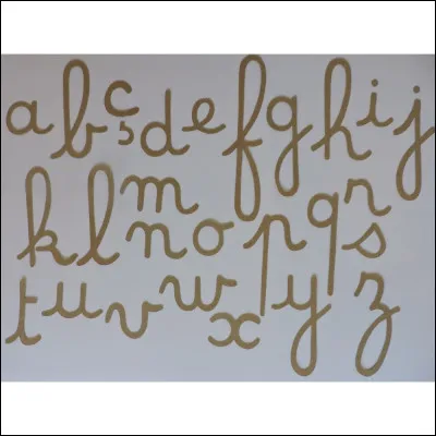 Quelle est la première lettre de ton prénom ?