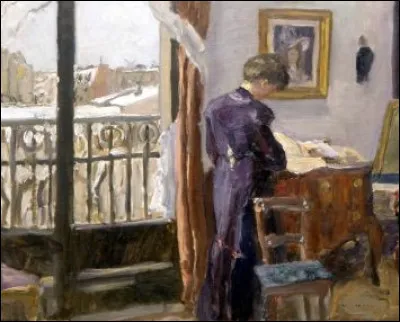 À qui doit-on l'uvre "Jour d'hiver" ?