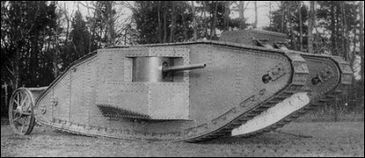 Quel est le nom de ce tank britannique, qui fut le premier char opérationnel au monde ?