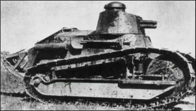 Quel est le nom de ce char léger français de la Première Guerre mondiale, souvent considéré comme le premier char "moderne" de l'histoire ?