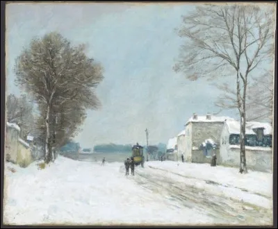 À qui doit-on "En hiver, effet de neige" ?