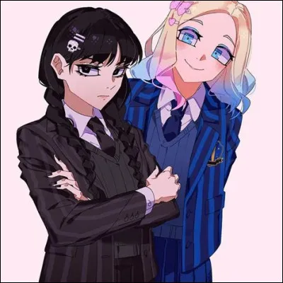 Qu'arrive-t-il à Mercredi si elle porte de la couleur ?