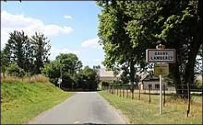 Nous sommes maintenant en Picardie, à l'entrée de Dagny-Lambercy. Commune de l'arrondissement de Vervins, composée deux villages séparés par la Brune, elle se situe dans le département ...