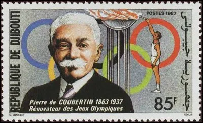 Le baron Pierre de Coubertin est décédé le 2 septembre...