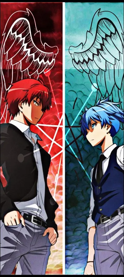 Qui sont les deux personnages sur la photo ?