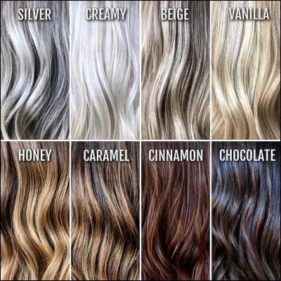 De quelle couleur sont tes cheveux ?