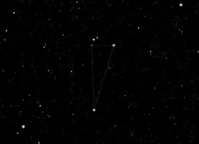 Quel est le nom de la constellation ci-dessous ?