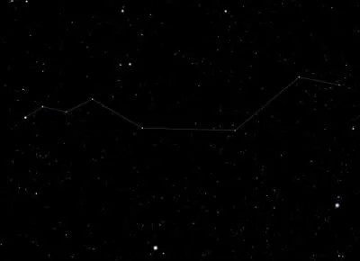Quel est le nom de la constellation ci-dessous ?