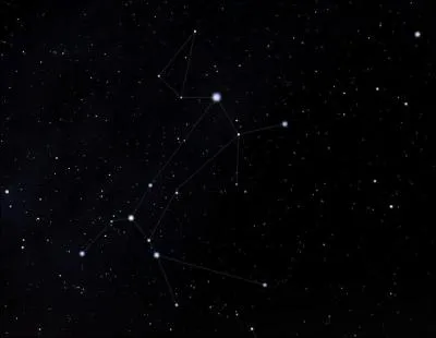Quel est le nom de la constellation ci-dessous ?