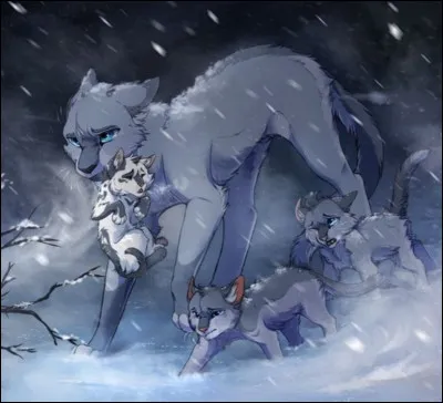 Que s'est-il passé pendant qu'elle amenait ses chatons au Clan de la Rivière ?