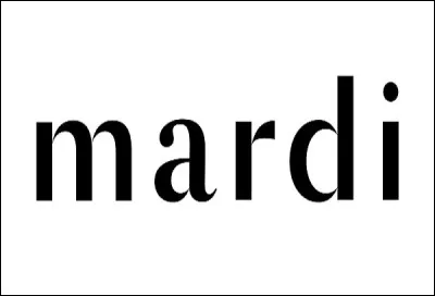 Que signifie le jour ''mardi '' ?