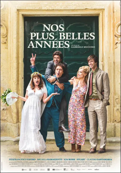 "Nos plus belles années" est le titre d'un film interprété par Pierfrancesco Favino.
