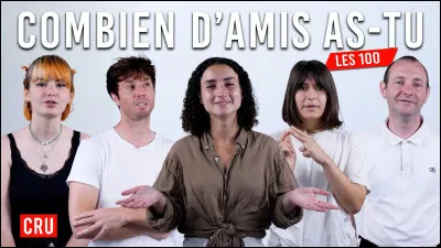 Combien as-tu d'amis ?