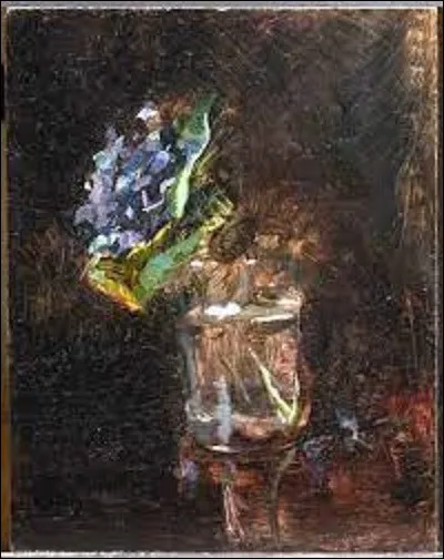 Parmi ces trois postimpressionnistes, lequel a immortalisé ces fleurs dans son tableau intitulé ''Bouquet de violettes dans un vase'' ?