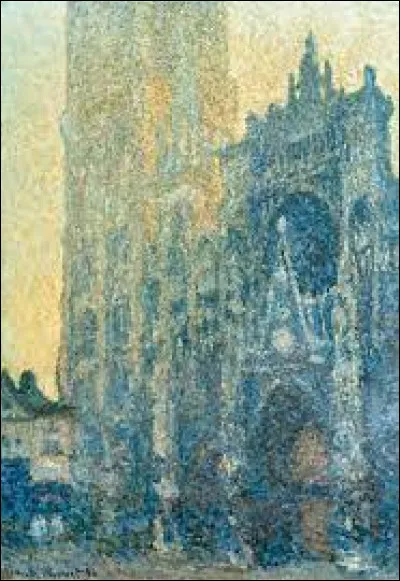 Arts et Littérature : Quel peintre a peint ce tableau de la cathédrale de Rouen ?