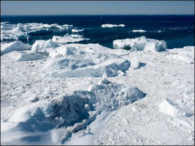 Comment appelle-t-on une étendue de glace de forte grandeur ?