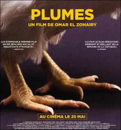 De quelle année date le film ''Plumes'' d'Omar El Zohairy ?
