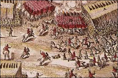 La question 4 évoque la première défenestration de Prague. Il y en eut une seconde, le 23 mai 1618. Cet évènement aurait pu être anodin, pourtant il marque le début d'une terrible guerre où s'affrontèrent tous les États européens. Opposant catholiques et protestants il s'agit de...