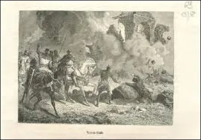Mai 1141, Louis VII refuse le candidat du pape pour l'évêché de Langres. Aïe : le roi de France est excommunié. Pierre de la Châtre, le candidat évincé se réfugie à Vitry-en-Perthois. Fâché, le roi envahit la Champagne du comte Thibaut II et fait brûler vifs environ 1300 habitants réfugiés dans l'église. Traumatisé, Louis VII se repent et, pour obtenir le pardon...