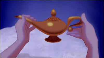 Selon le titre du conte, comment est la lampe ?