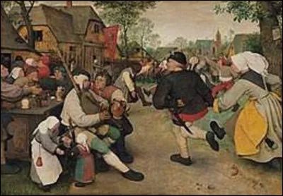 Exécuté par un Renaissance ''La Danse des paysans'' est un tableau peint vers 1558. Quel artiste est l'auteur de cette huile sur panneau de bois ?
