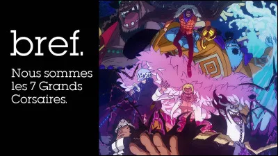 Quel est ton corsaire préféré ?