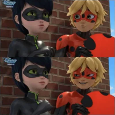 En échangeant leur Miraculous, quels sont les noms de Ladybug et Chat Noir ?