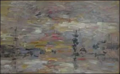 De ces trois impressionnistes, lequel a réalisé cette toile nommée ''Étude de ciel sur le Bassin du Commerce au Havre'', entre 1888 et 1895 ?