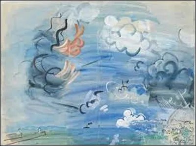 À quel fauviste doit-on cette aquarelle sur papier intitulée ''Ciel'', en 1937 ?