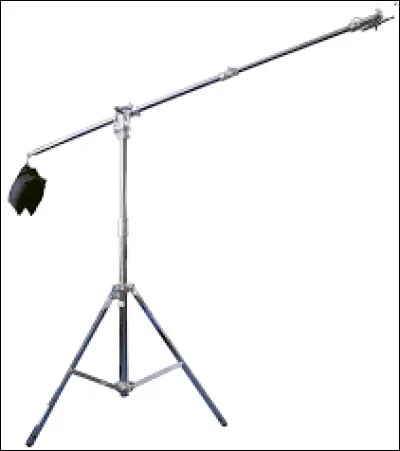 Quel nom d'animal donne son nom à cette perche qui repose sur un support à roue ?