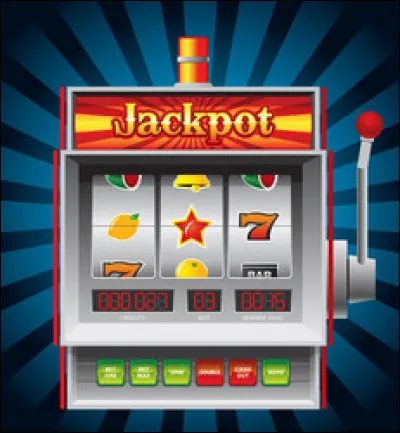 Dans cette machine à sous, est-il vrai que si nous obtenons trois fois le chiffre ''8'', nous remportons le jackpot ?
