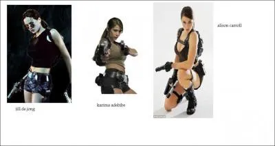 Qui �tait la Lara Croft pour les premi�res de Tomb Raider Legend et Anniversairy ?
