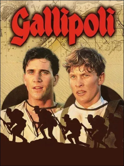 "Gallipoli" est joué par Mel Gibson.