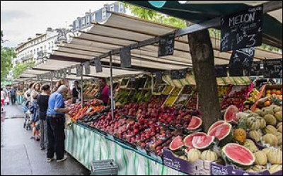 Comment s'appelait la redevance de lAncien Régime sur les grains dans un marché ?